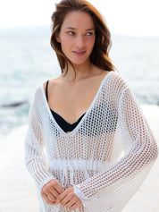 Marina Cover-Up White - Shiraleah