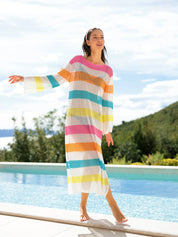 Verena Long Cover-Up Multi - Shiraleah
