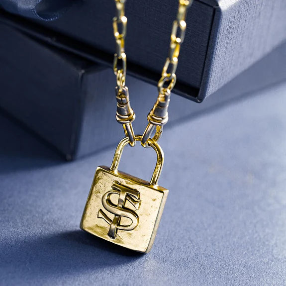 Everything Necklace - Ceramic Coated Brass - 18’