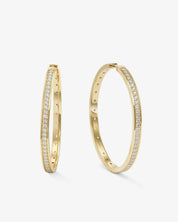 Ashley Infinity Reversible Hoops 2”