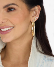 Ashley Infinity Reversible Hoops 2”