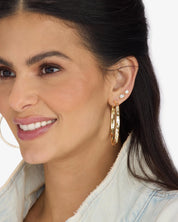 Ashley Infinity Reversible Hoops 2”