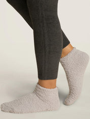 Cozy Chic Barefoot Tennis Sock Set/ Oyster Multi