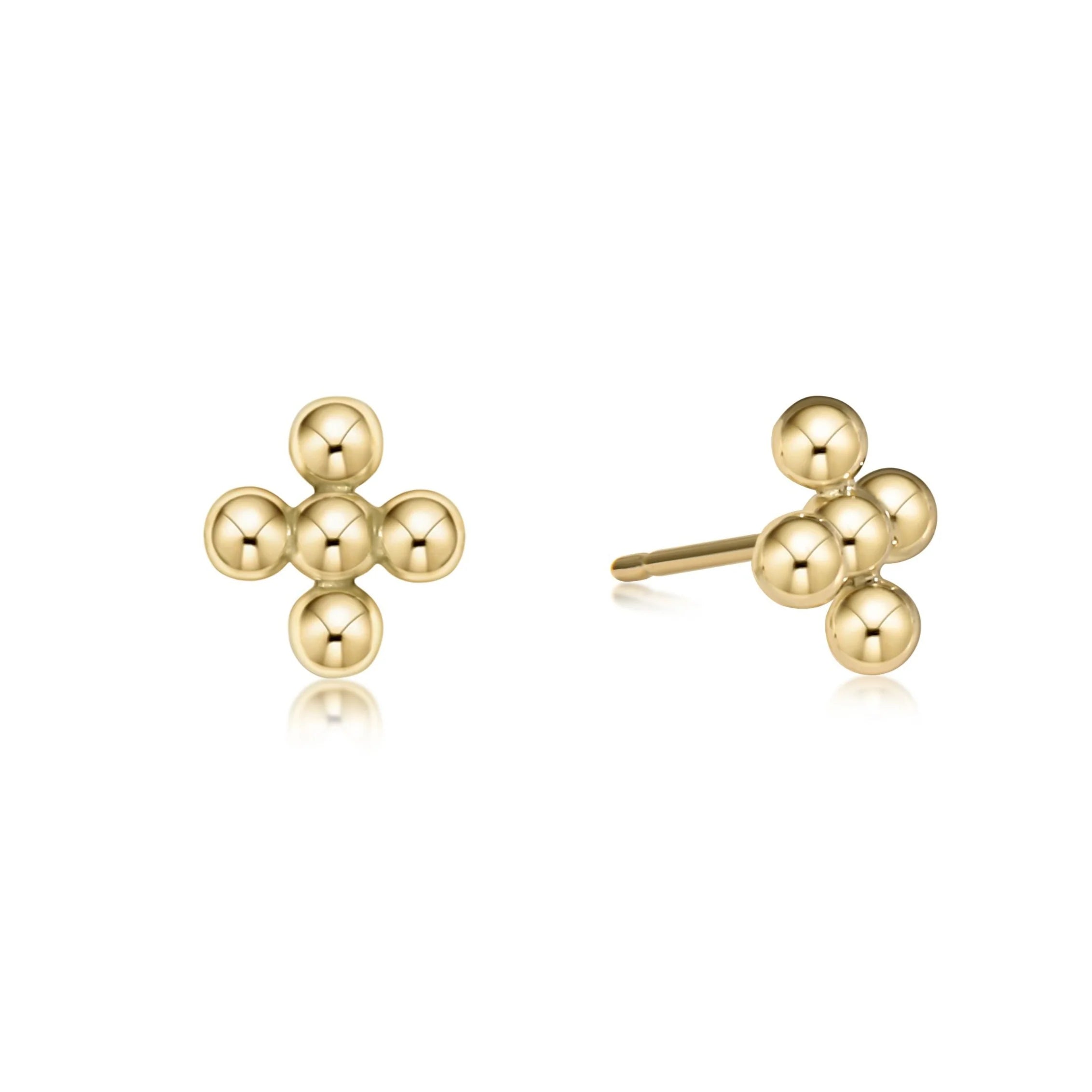 Signature Cross 4mm Stud