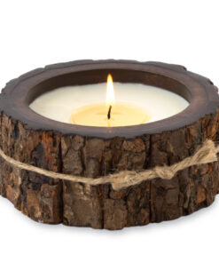 Mountain Forest Tree Bark Candle - Small