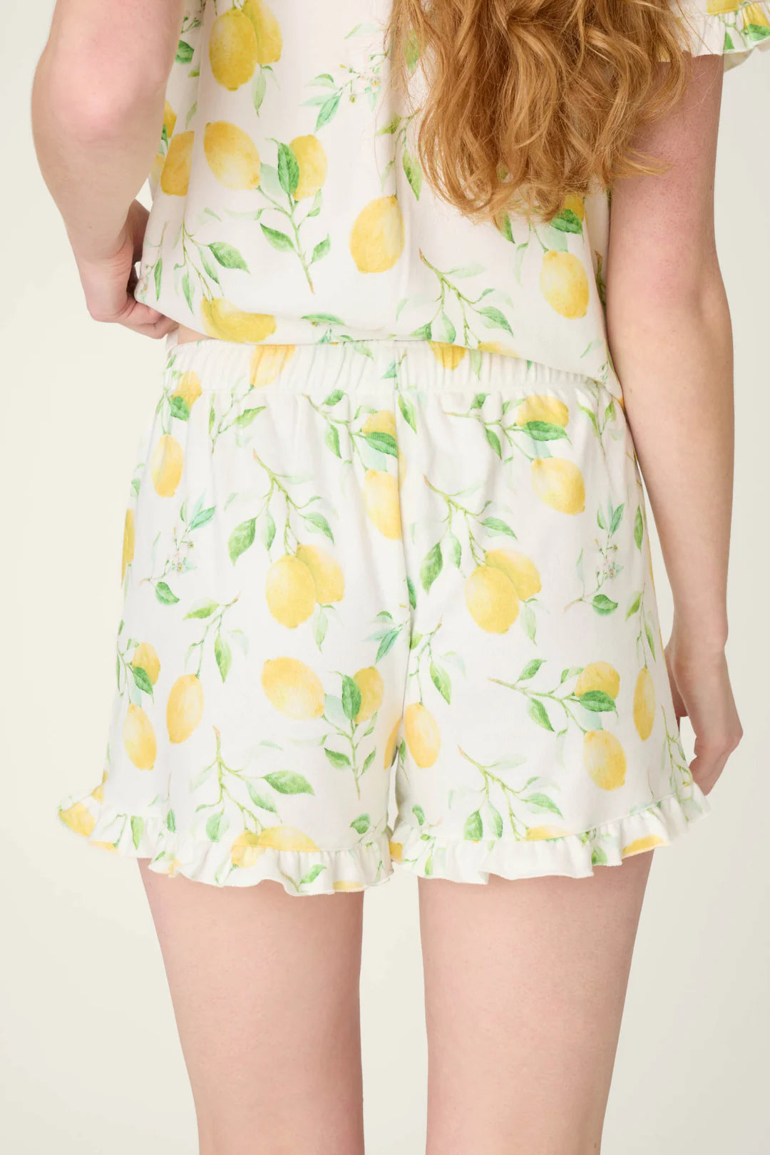 La Dolce Spritz Lemon Zest Sleep Shorts