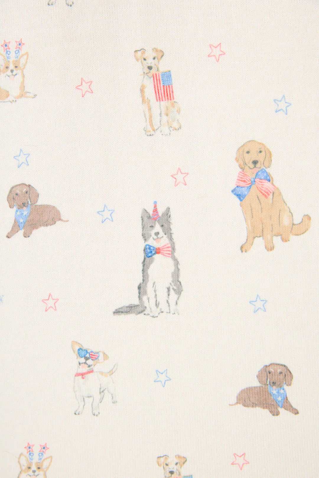 Red, White, & Woof Patriotic Pups Shorts