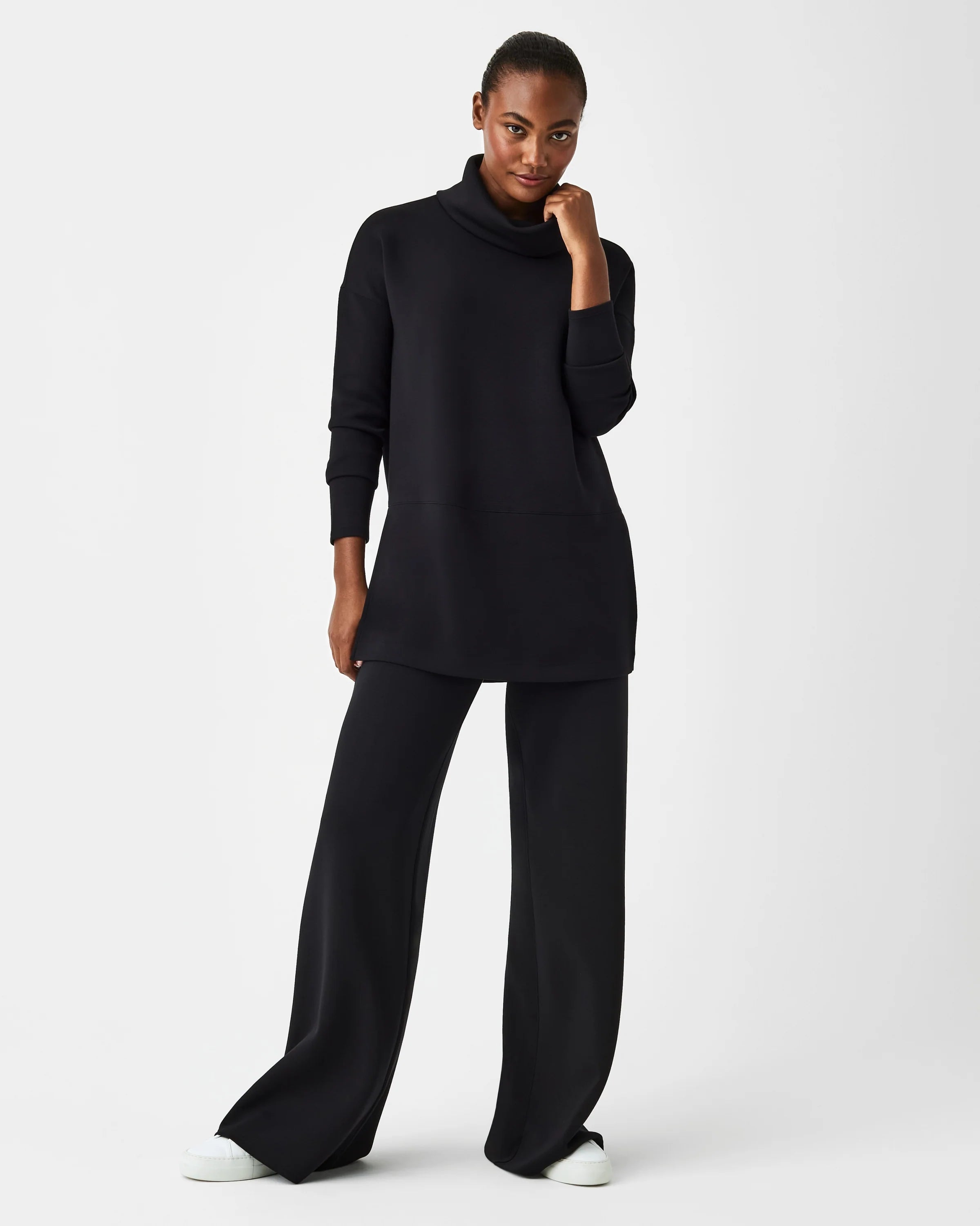 Spanx AirEssentials Turtleneck Tunic - Black