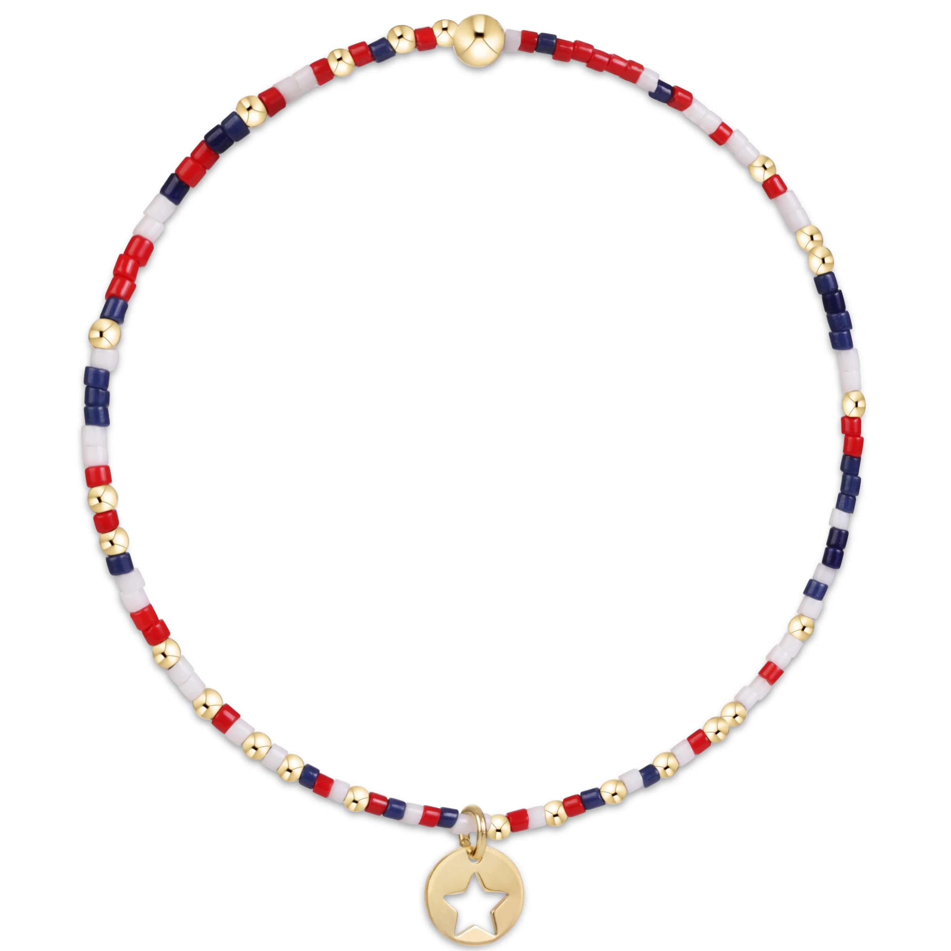 Hope Classic Bracelet -Firecracker- Star Small Gold Disc