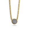 Kristal Halo Figaro Necklace