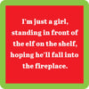 Elf On The Shelf Christmas Coaster