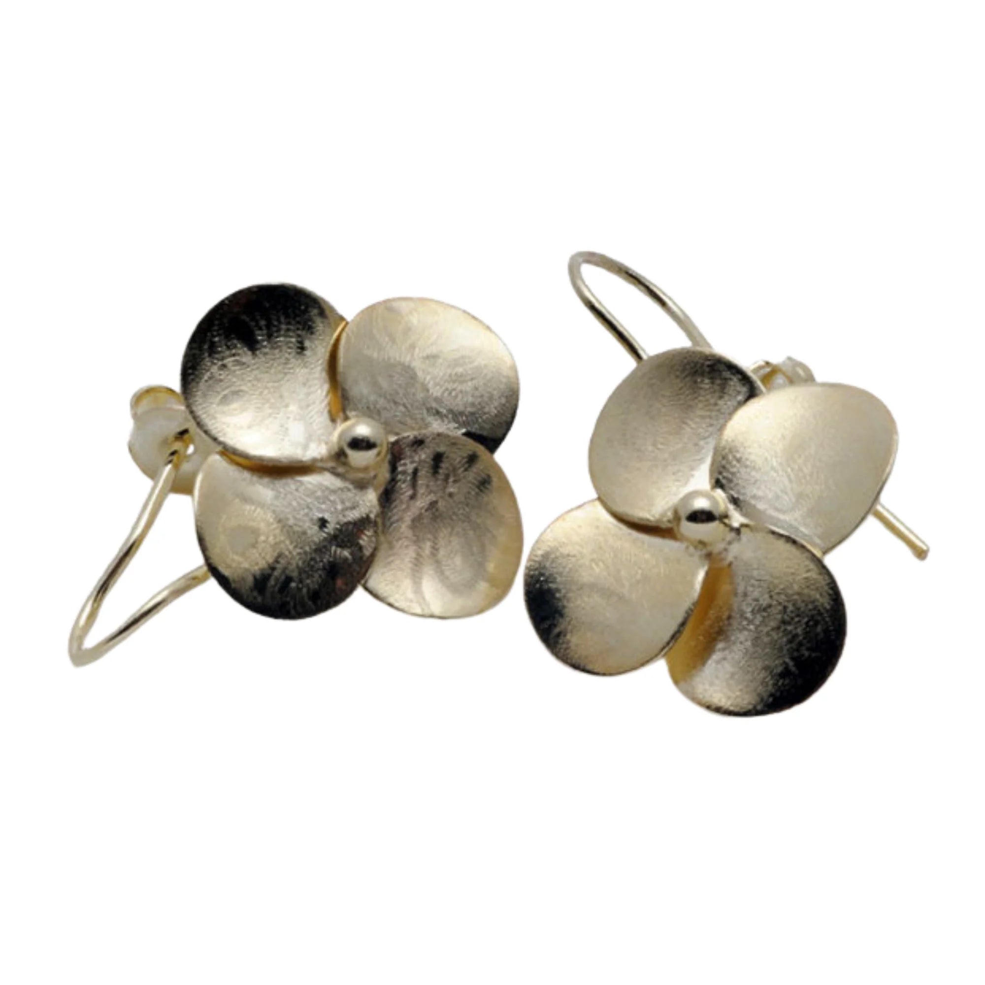 Flower Drop Earrings - Small