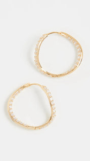 Alia Inside Out Hoop- Gold