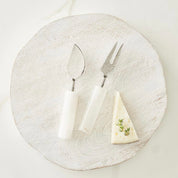 Alabaster Cheese Knife Set