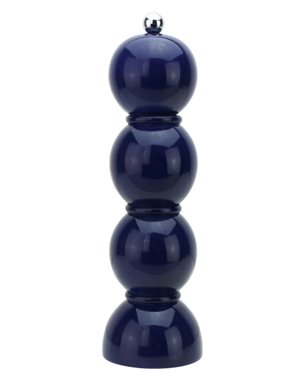 Bobbin Salt or Pepper Mill Grinder - Navy