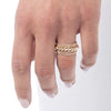 Gold 3MM Bead Ring
