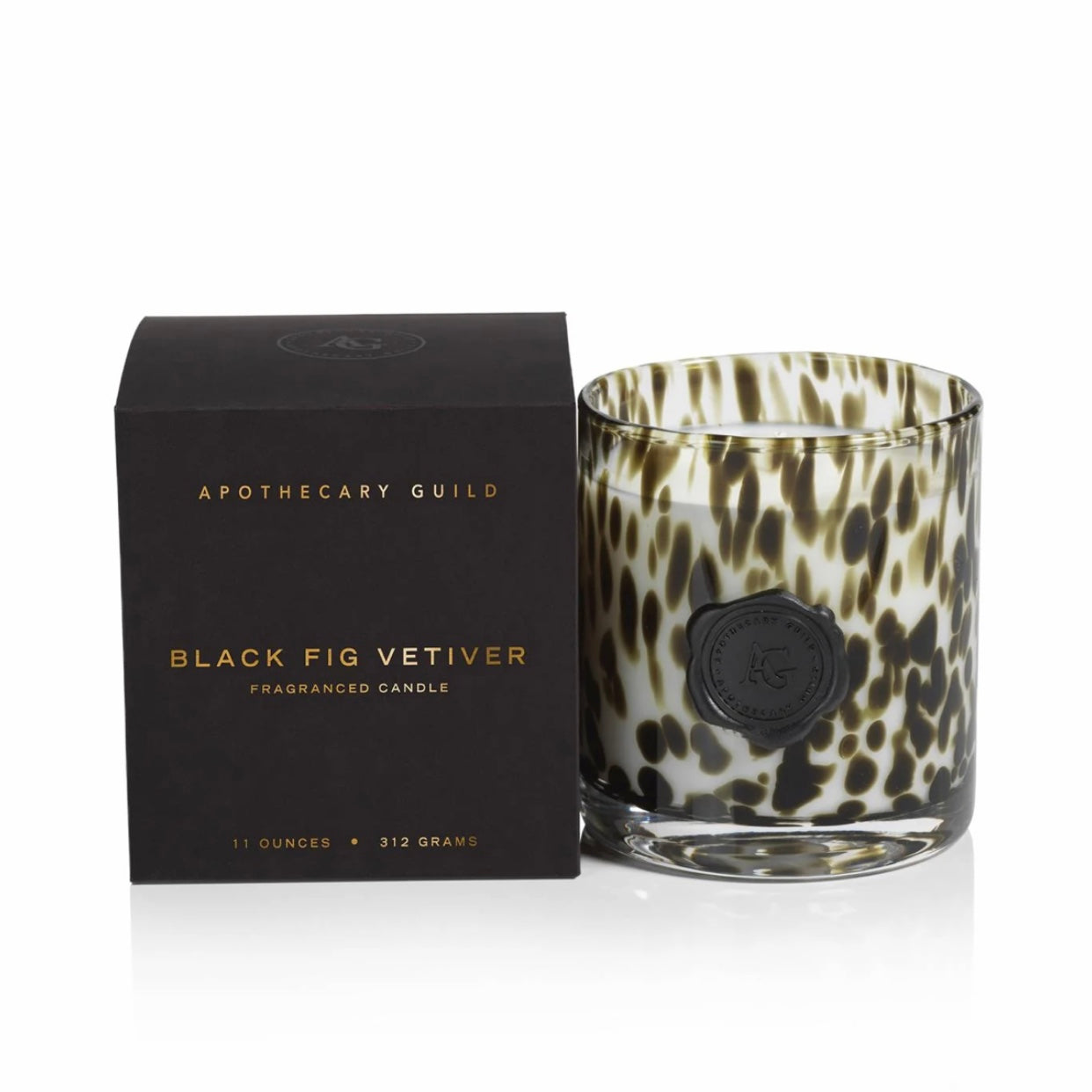 Opal Jar Candle Single Wick - Black Fig Vetiver