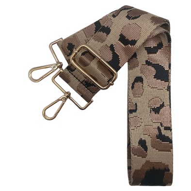 Adjustable Bag Strap- Coco Leopard