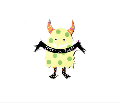 Big Attachment- Halloween Monster