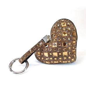 Heart Purse Charm / Solid Gold