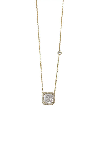Marcel Rectangle Necklace