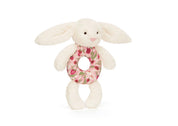 Blossom Cream Bunny Ring Rattle