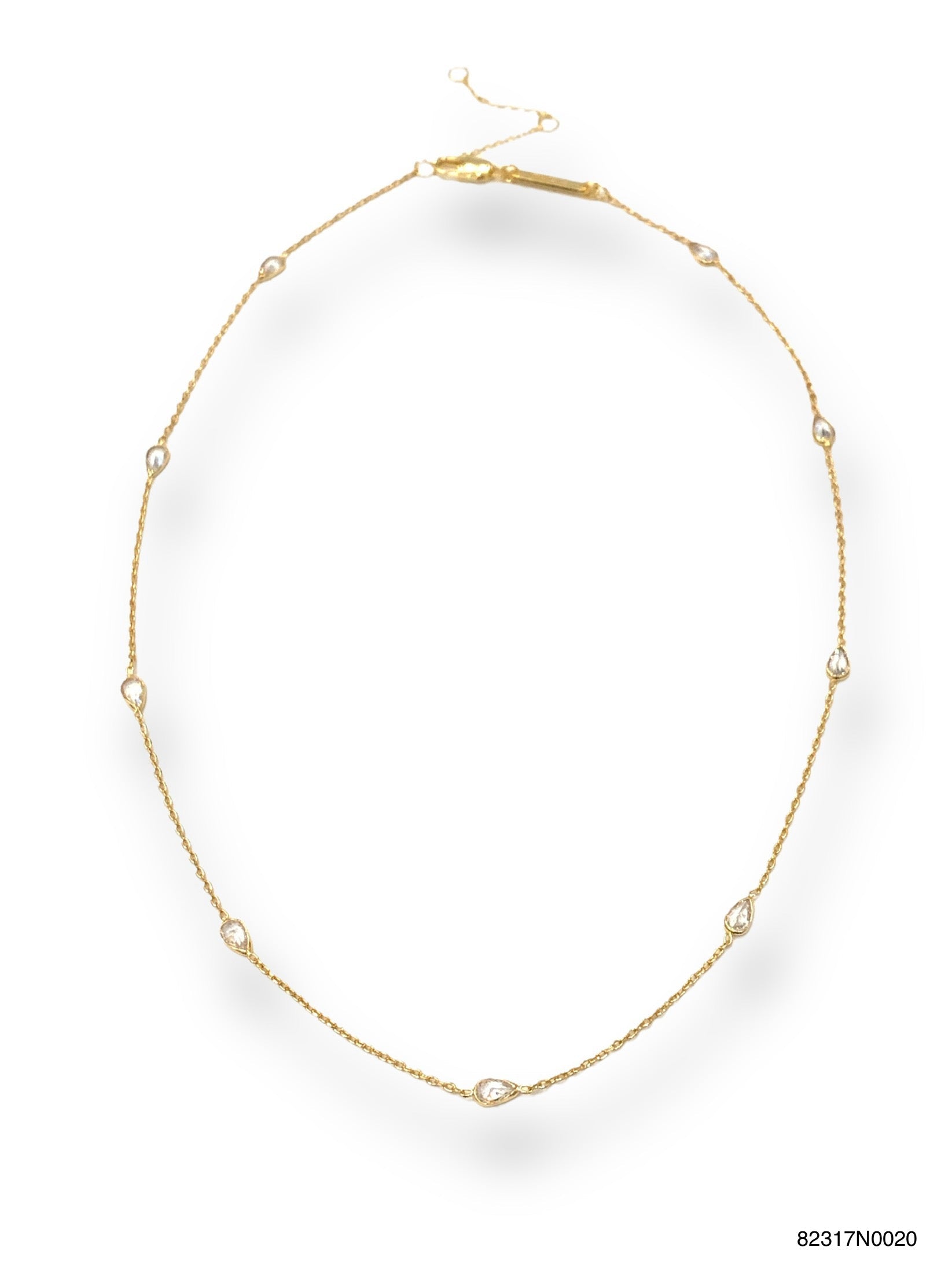 Harper Short Crystal Necklace