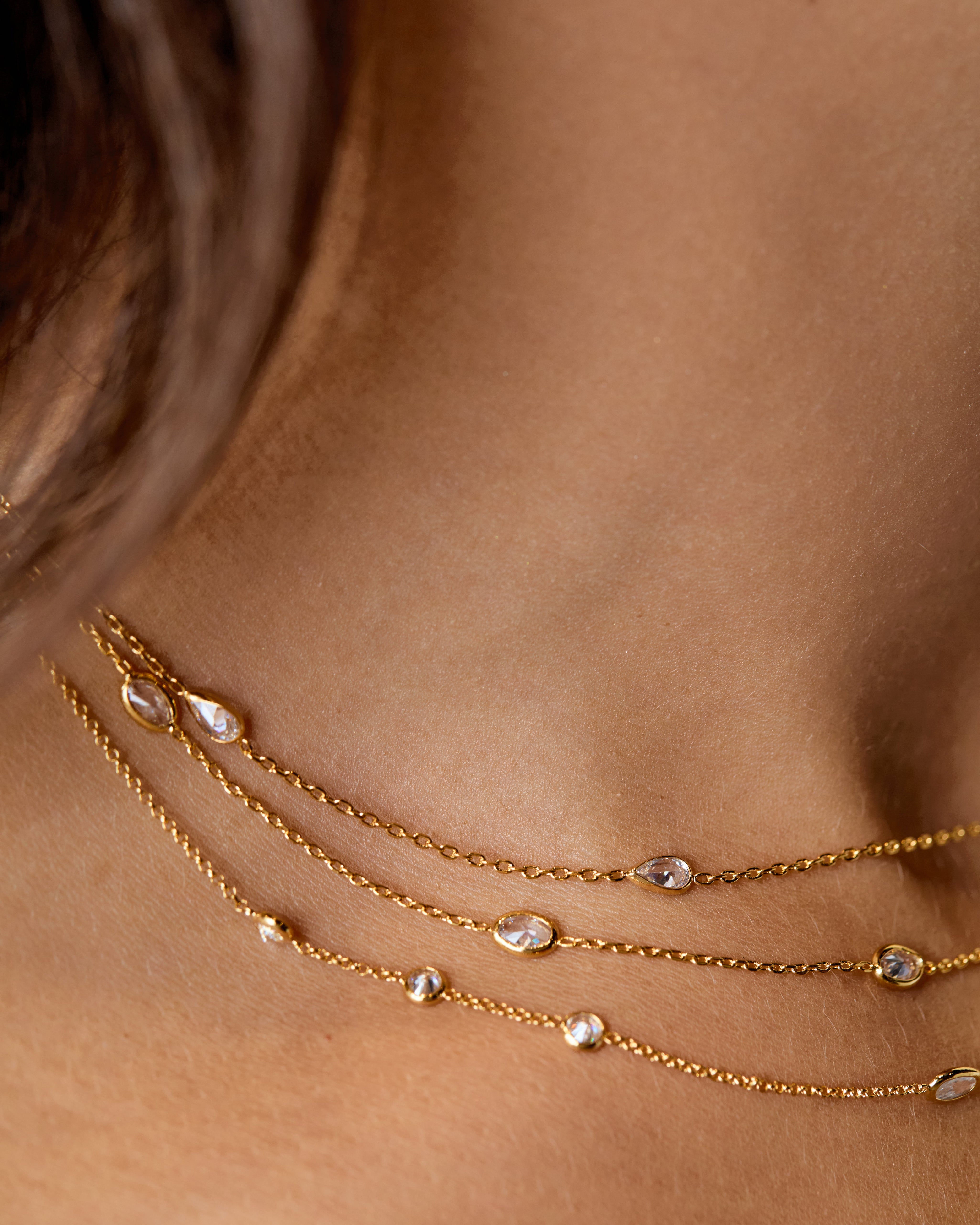 Harper Short Crystal Necklace