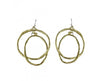 Come Together Earrings - Brass