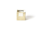 Gold Small Dot Nesting Cube Small