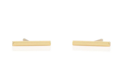 Bar Dash Stud Earrings