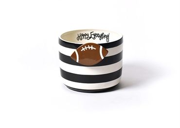 Black Stripe Happy Everything Mini Bowl STORE PICK UP ONLY