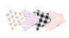 Bandana Bib Set of 4- Rosie