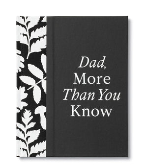 Dad More Than You Know Book