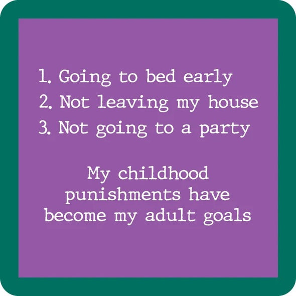Childhood Punishments Coaster