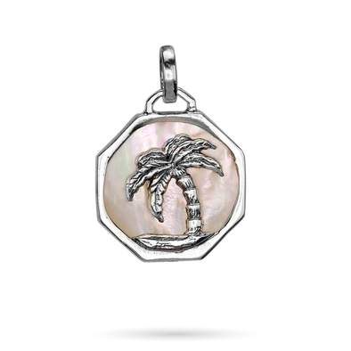 Palm Tree Paradise Pendant