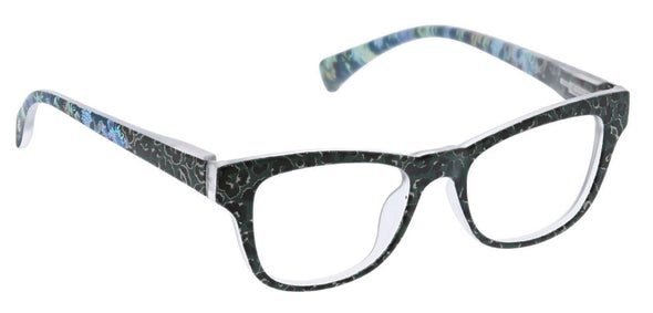 Peepers- Orchid Island in Green/Leopard Floral