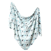 Knit Swaddle Blanket- Kai