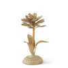 Gold Metal Flowers- Set of 3  STORE PICKUP ONLY