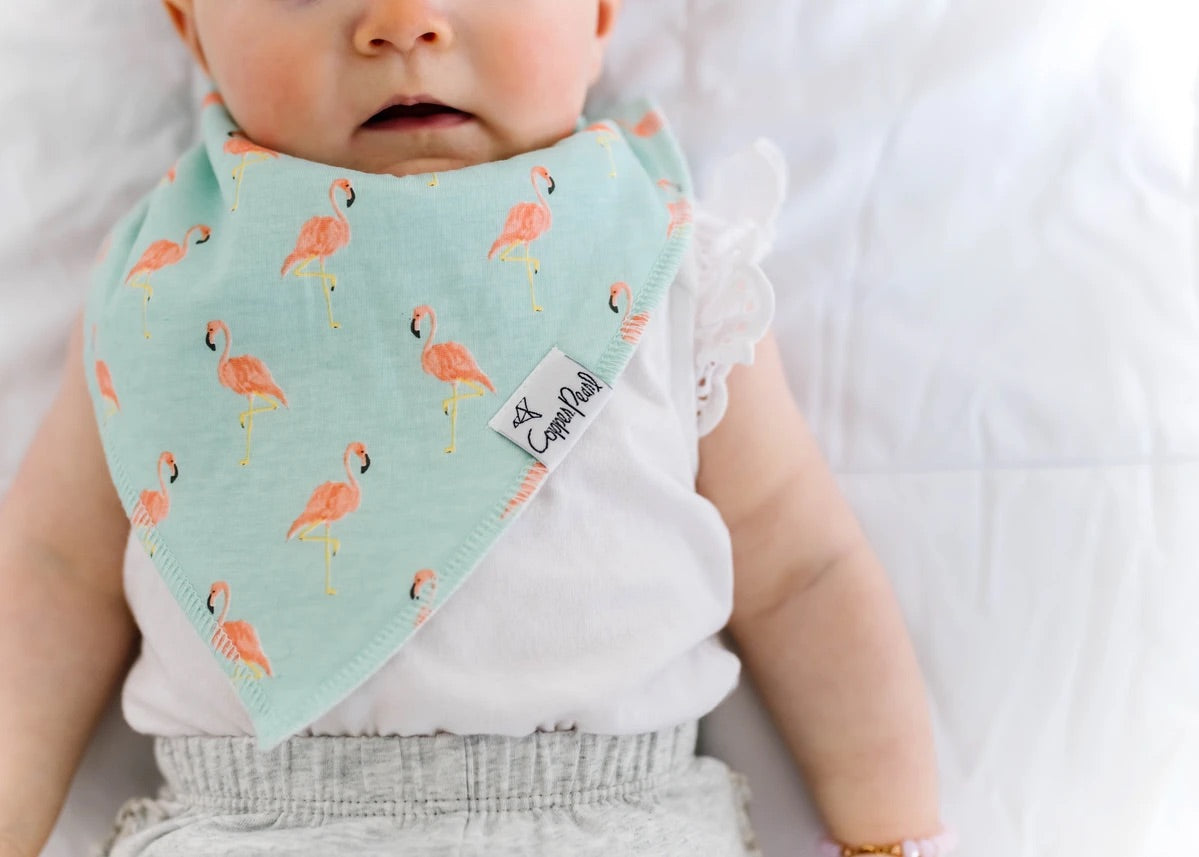 Bandana Bib Set of 4- Leilani