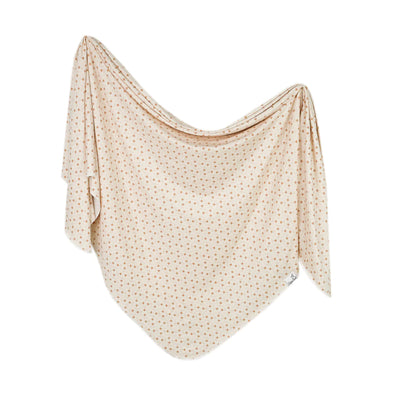 Knit Swaddle Blanket- Hunnie