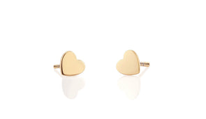 Heart Stud Earrings