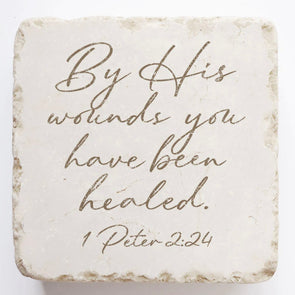 Small Scripture Stone- 1 Peter 2:24