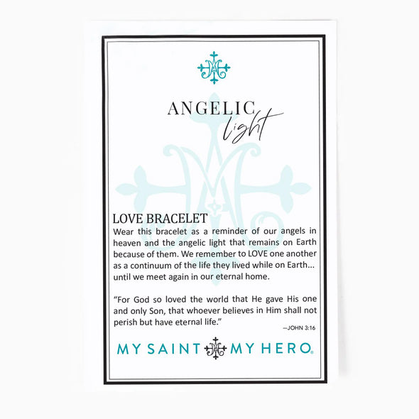 Angelic Light Bracelet- Gray Crystal