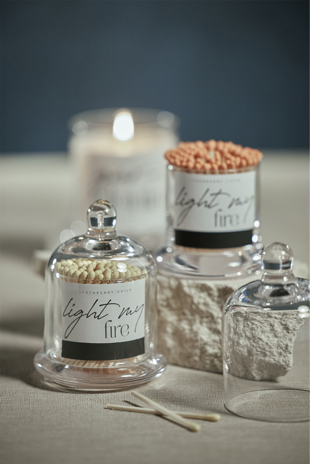 Light My Fire Match Dome- White