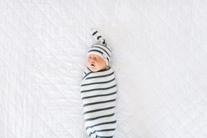 Knit Swaddle Blanket- City