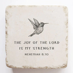Small Scripture Stone- Nehemiah 8:10