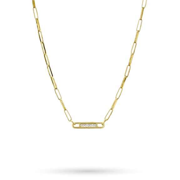 Line Necklace - 16 Inch