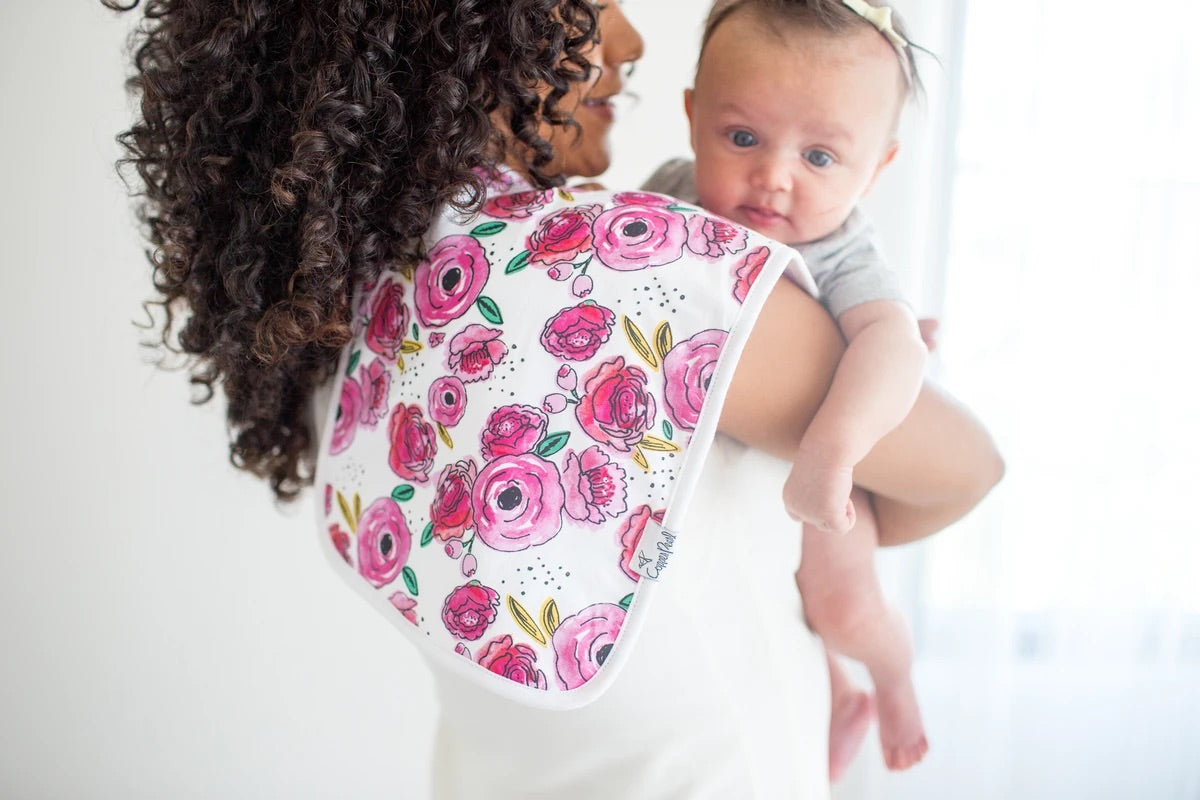 Burp Cloth Set of 3- Bloom