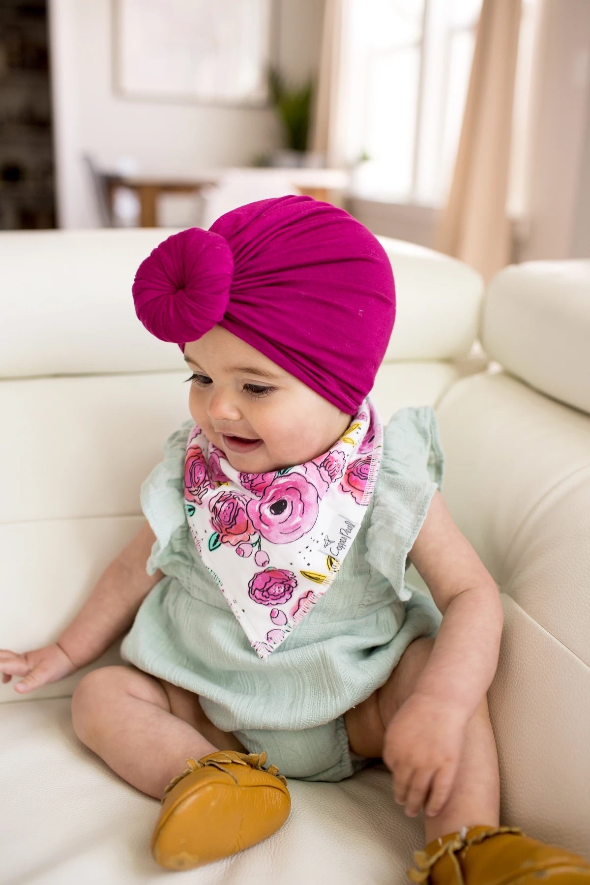 Bandana Bib Set of 4- Bloom